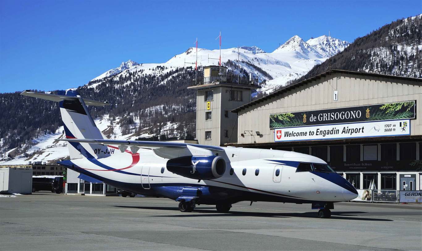 Flughafen St. Moritz